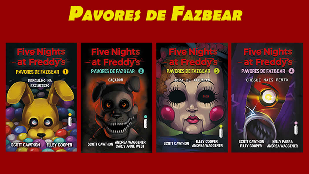 [LEITURA] Abrace o Terror com Five Nights at Freddy's: Pavores de Fazbear