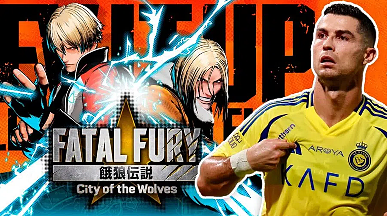 Fatal Fury: City of The Wolves anuncia parceria com Cristiano Ronaldo