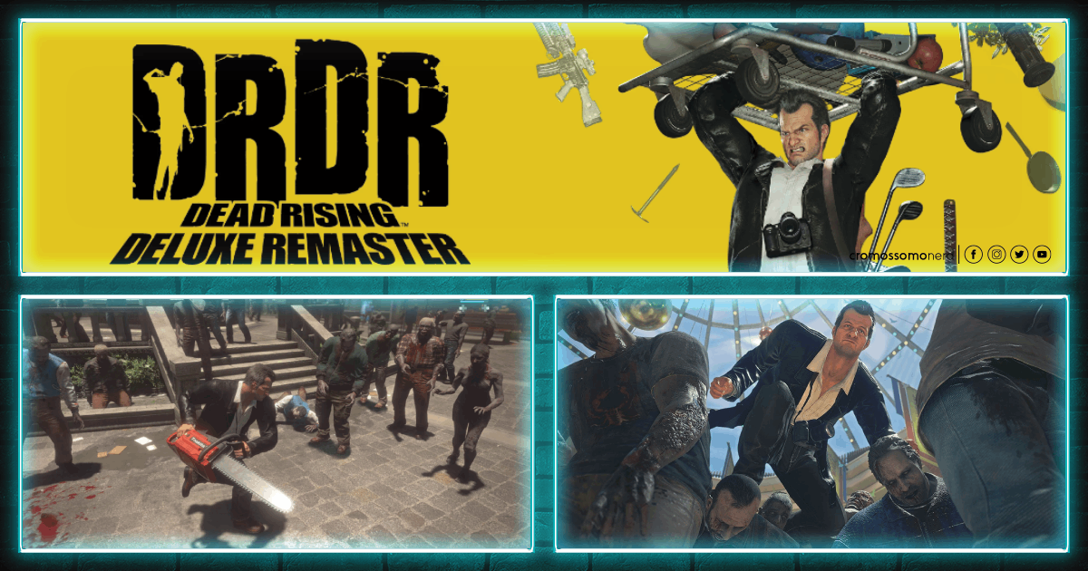 Dead Rising Deluxe Remaster retorna com melhorias, mas sem esquecer a galhofa!
