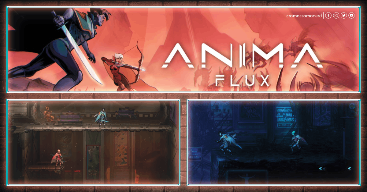 Anima Flux | Metroidvania competente com Co-Op divertido
