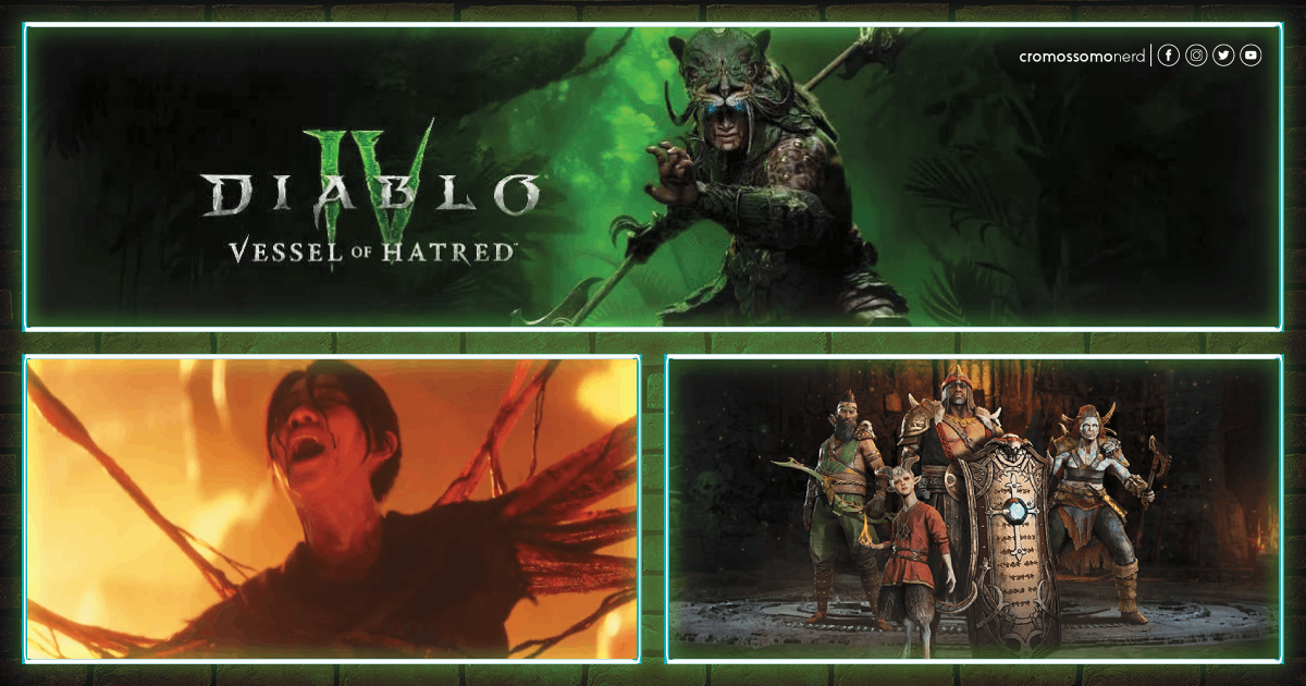 Diablo IV: Vessel of Hatred |  Honra o passado e prepara um futuro grandioso para a franquia