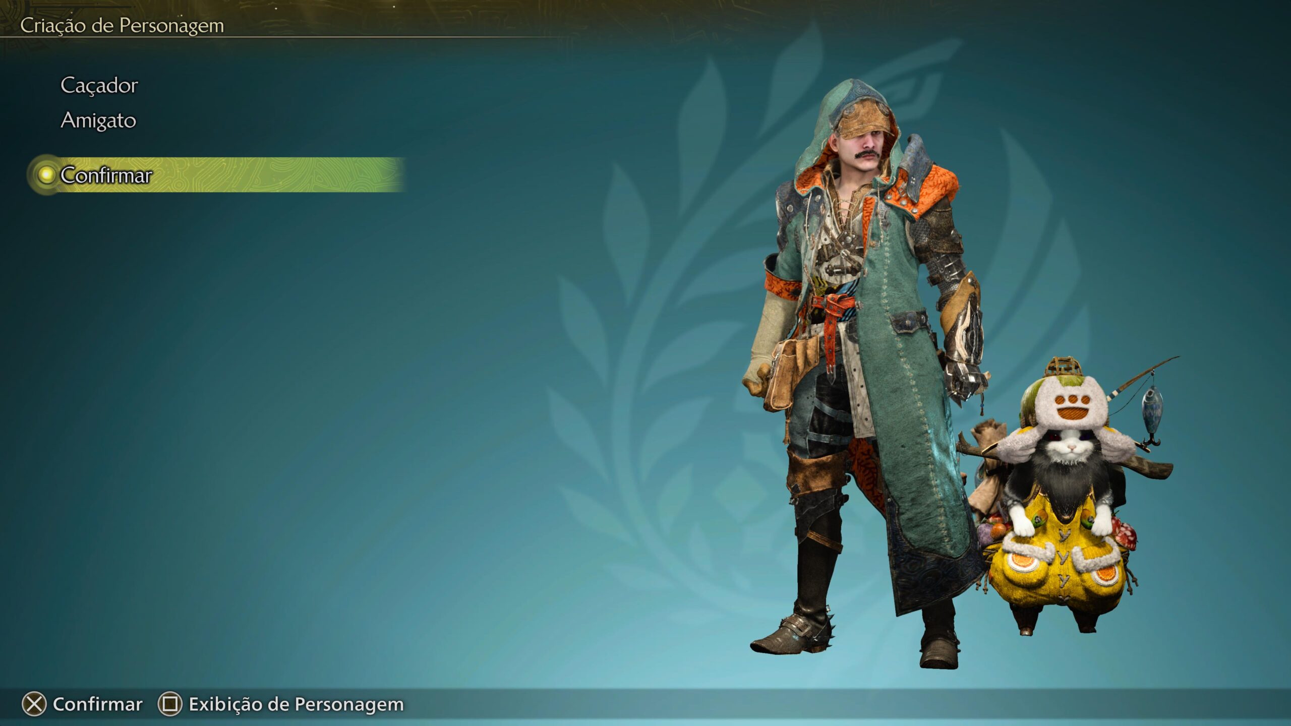 Monster Hunter Wild criação char