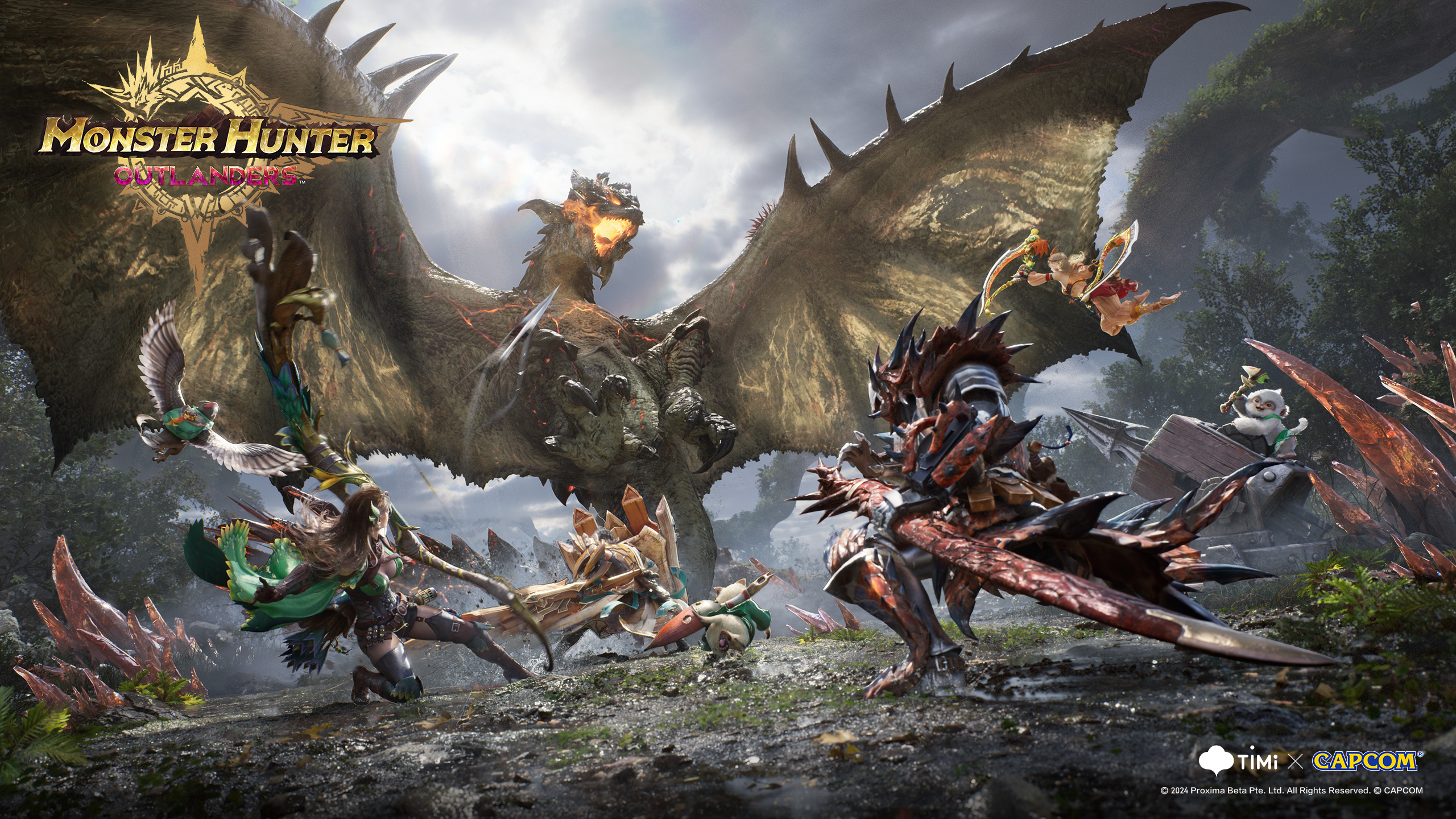 Capcom anuncia Monster Hunter Outlanders para Android e iOS