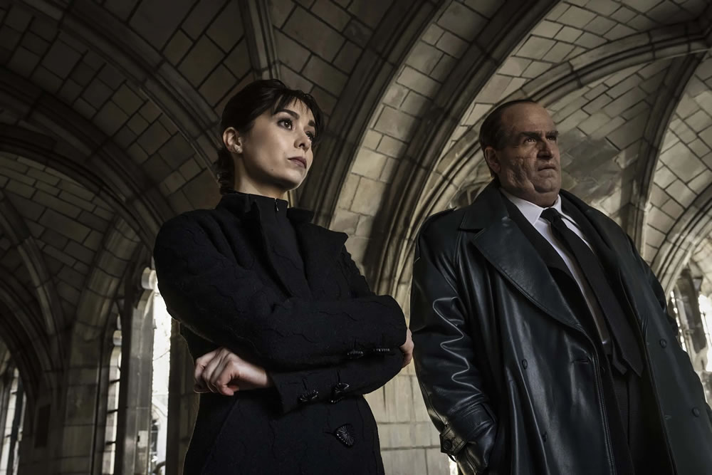 Pinguim e Sofia Falcone