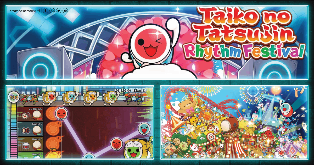Taiko no Tatsujin: Rhythm Festival é diversão rítmica garantida