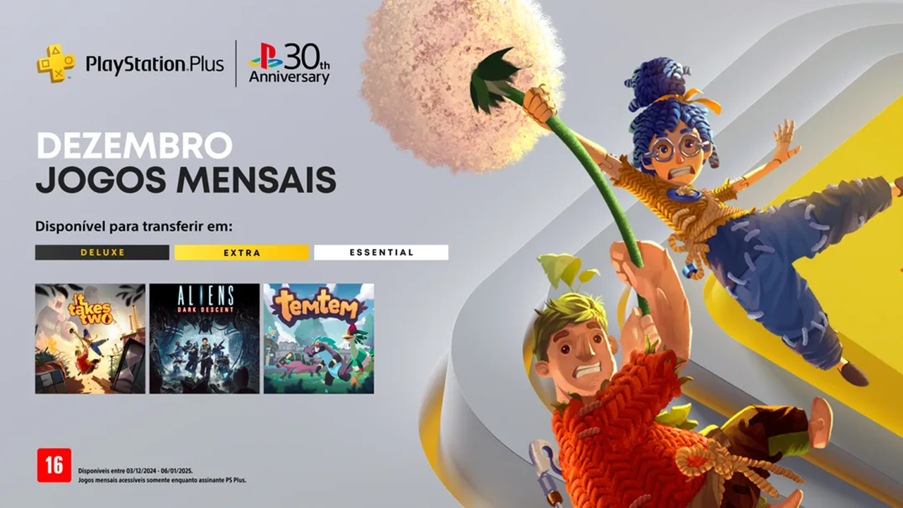 PlayStation Plus revela os jogos gratuitos de dezembro