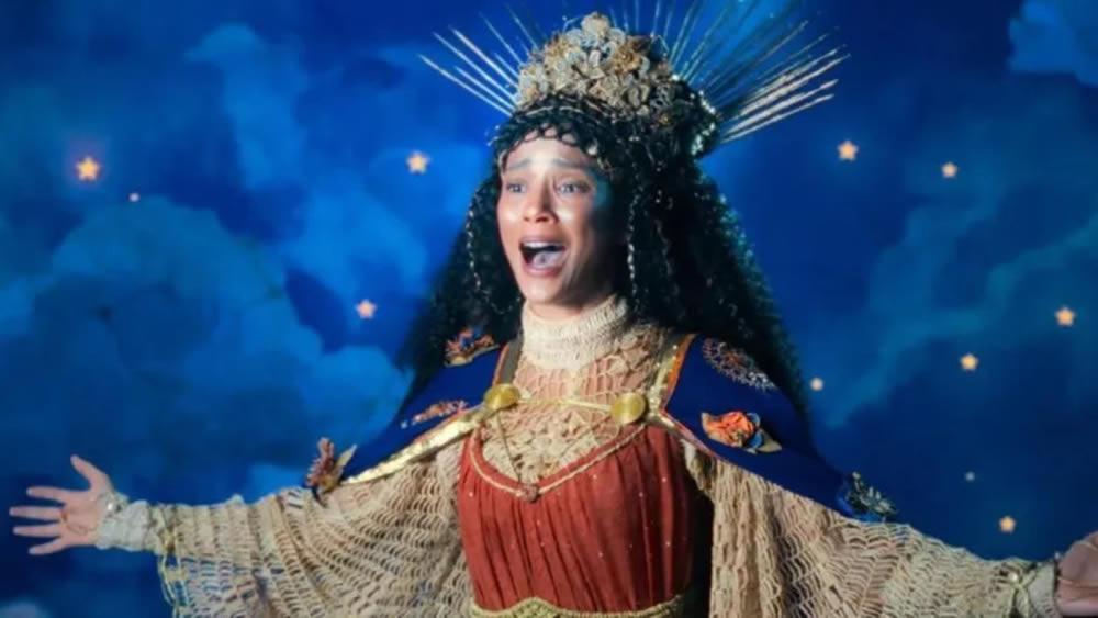 Taís Araújo como Nossa Senhora em O Auto da Compadecida 2