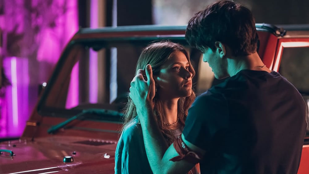 Nicole Wallace e Gabriel Guevara em cena de 'Minha Culpa'
