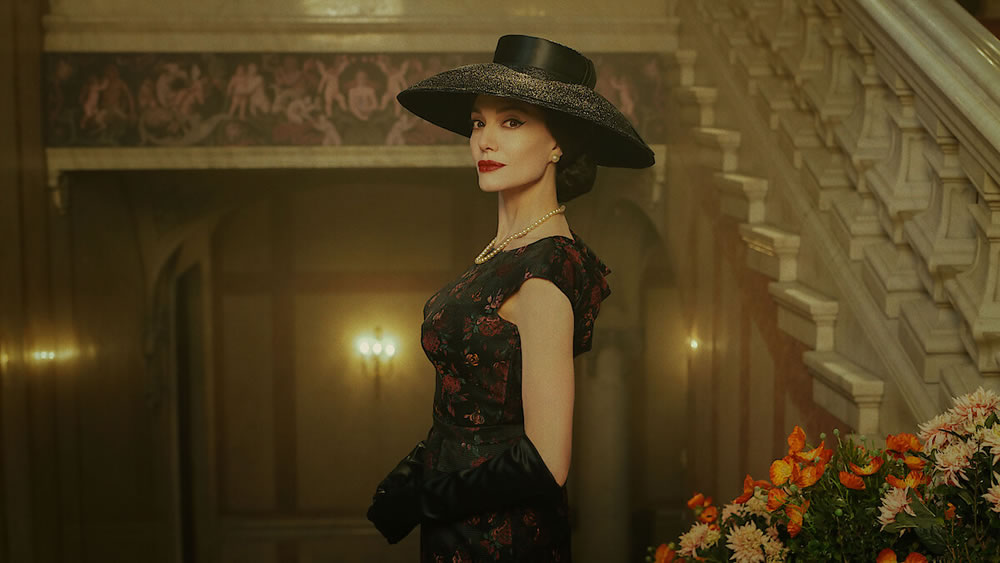Angelina Jolie numa cena do filme 'Maria Callas'