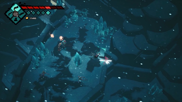 Combate de Mark of the Deep