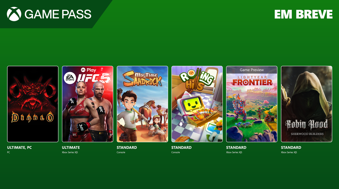 Xbox Game Pass anuncia primeiros games de janeiro