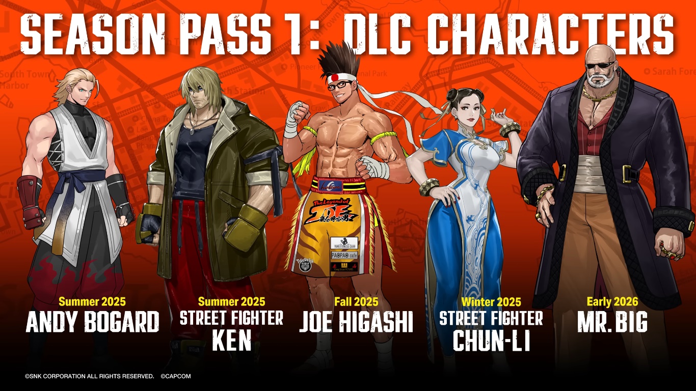 Fatal Fury: City of the Wolves | Personagens da primeira DLC são confirmados