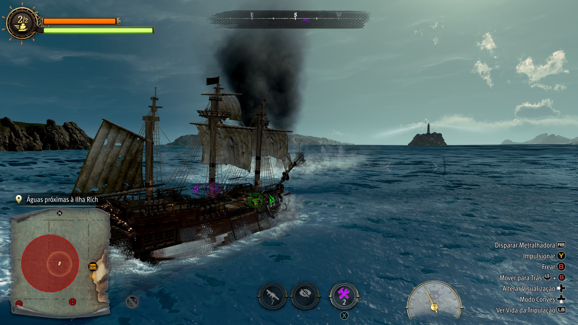 Like a Dragon: Pirate Yakuza in Hawaii e o combate naval do jogo