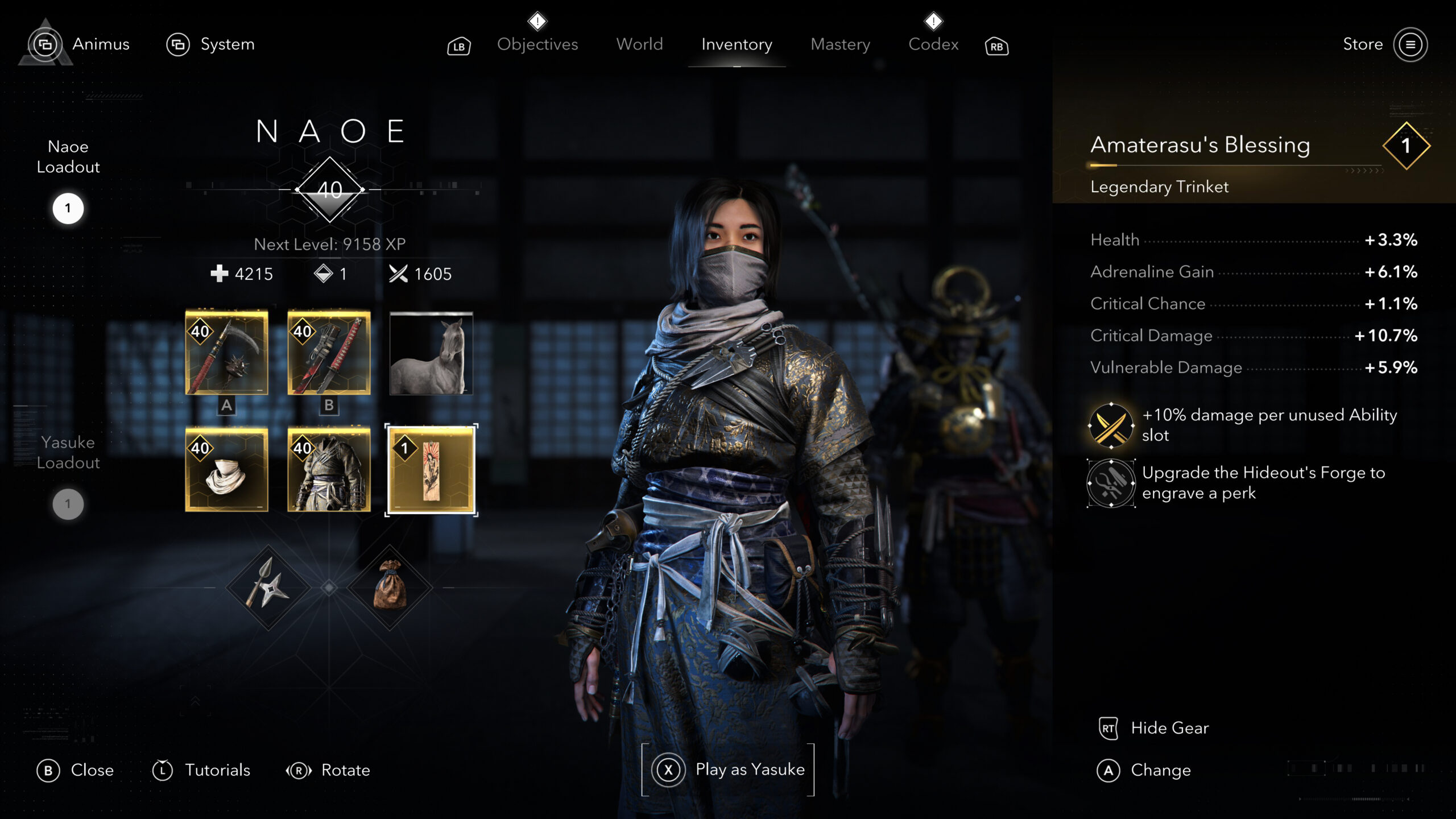 Assassin's Creed Shadows | Como obter todas as armas