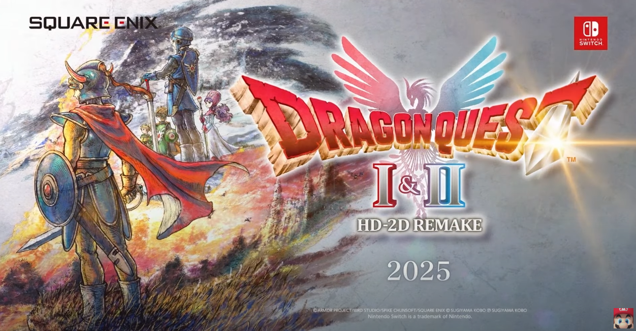 DRAGON QUEST I & II HD-2D Remake recebe trailer de anuncio