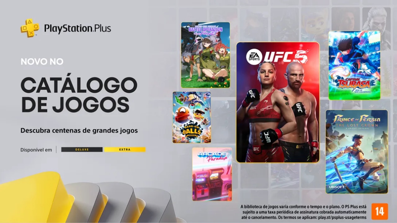 PlayStation Plus divulga jogos que chegam nos catálogos Extra e Deluxe em março