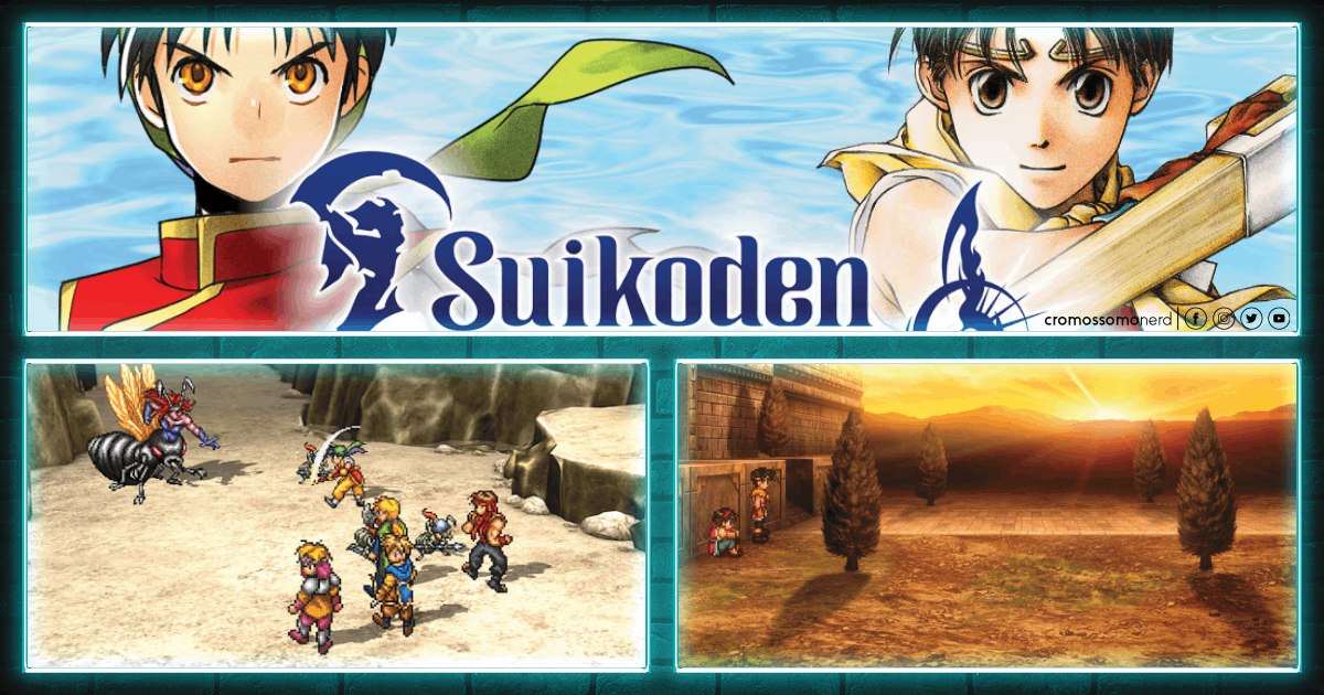 Suikoden I & II HD Remaster | 2 Clássicos voltando em sua melhor forma