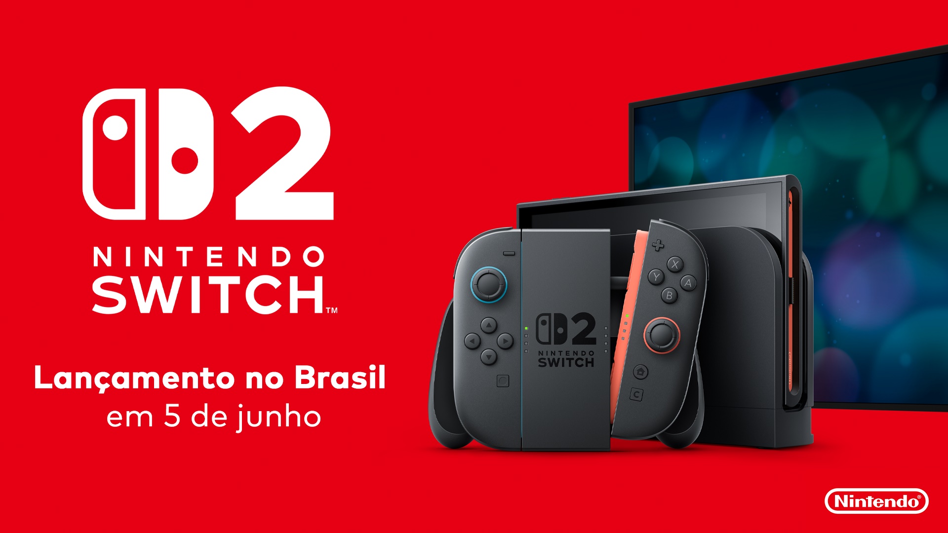 Nintendo Switch 2 ganha data e preço oficial no Brasil
