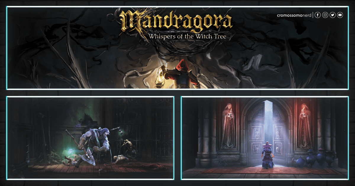 Mandragora: Whispers of the Witch Tree | Ótima mistura entre metroidvania e soulslike