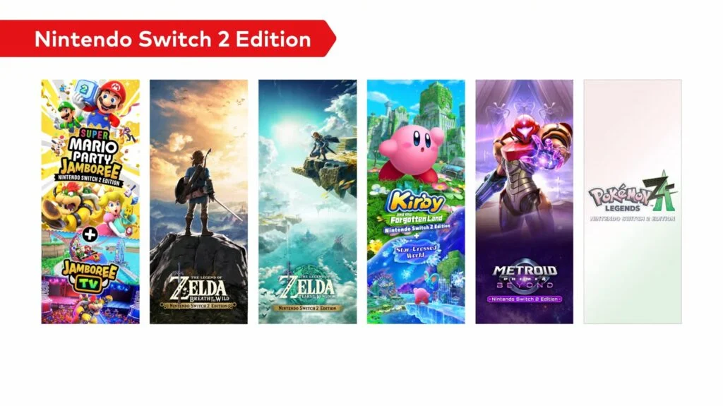 Nintendo Switch 2 anuncia jogos inéditos e ports de títulos consagrados