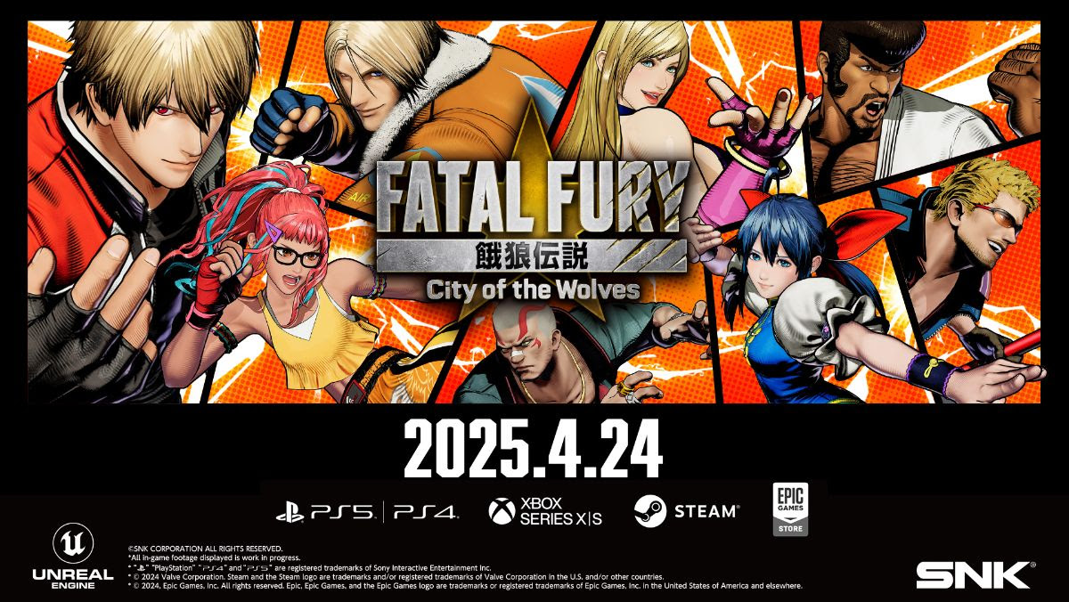 Fatal Fury: City of the Wolves | Novo vídeo celebra o legado da franquia