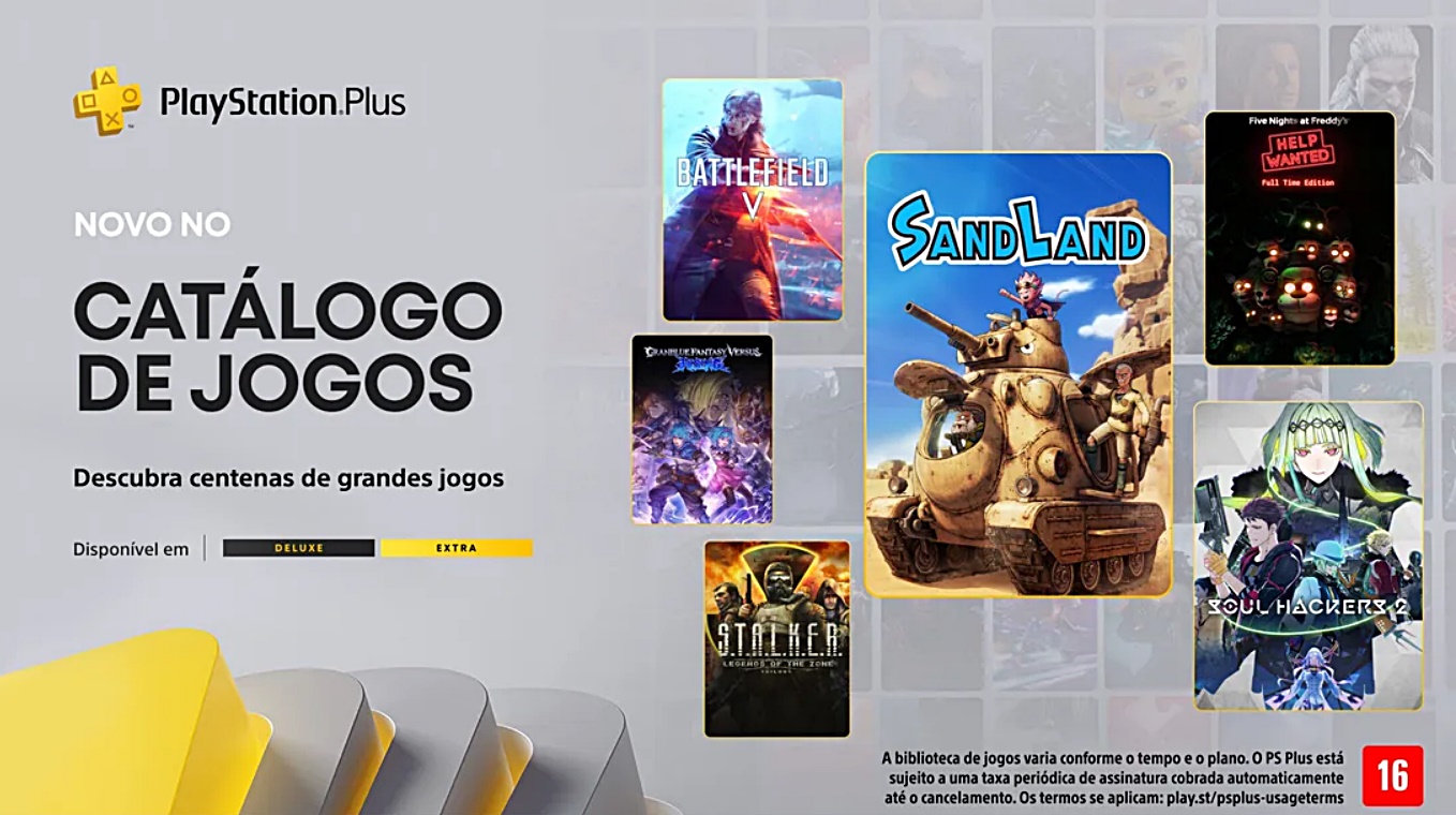 PlayStation Plus anuncia jogos de maio dos catálogos Extra e Deluxe