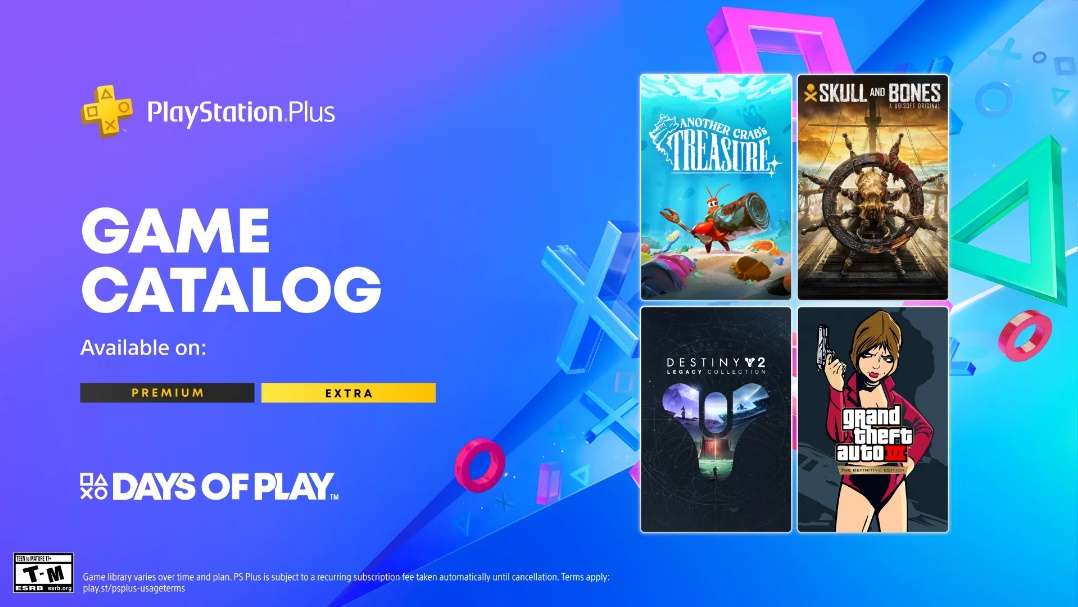 PlayStation Plus Extra e Deluxe revela jogos que chegam no catálogo em junho