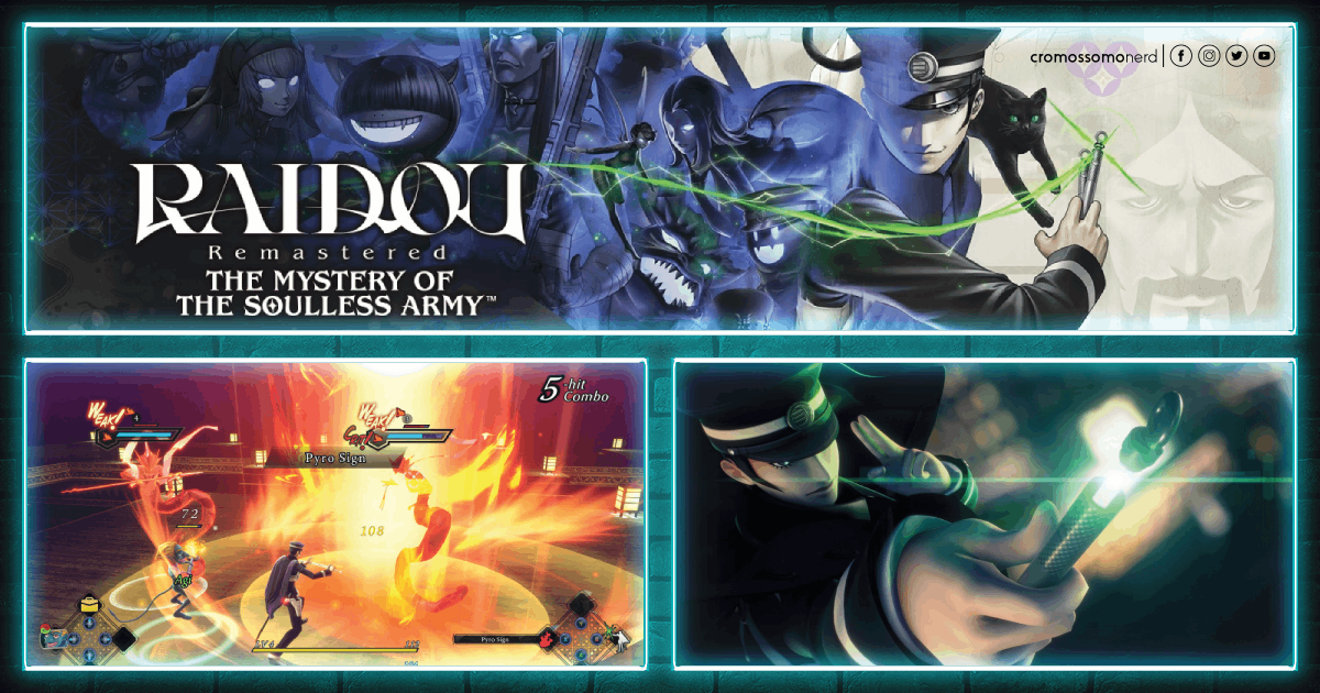RAIDOU Remastered: The Mystery of the Soulless Army | E quase o remaster perfeito