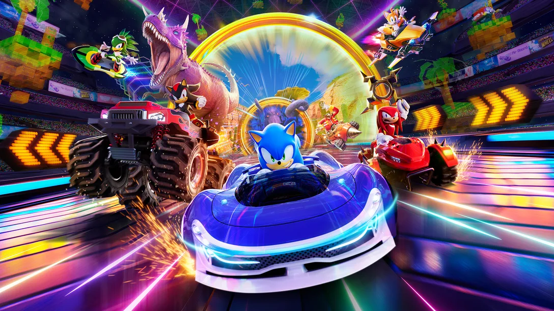 SEGA revela novo vídeo musical de Sonic Racing: CrossWorlds com mix exclusivo