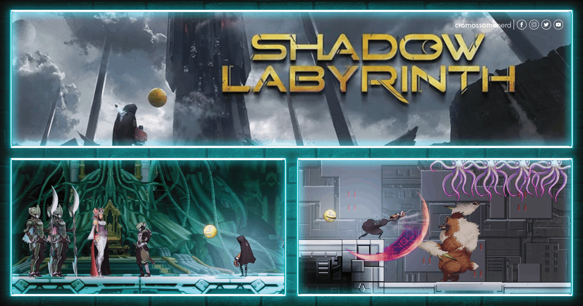 Shadow Labyrinth | Uma releitura bizarra do Pac-Man