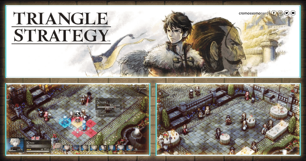 Triangle Strategy | RPG tático da Square Enix estreia na nova geração