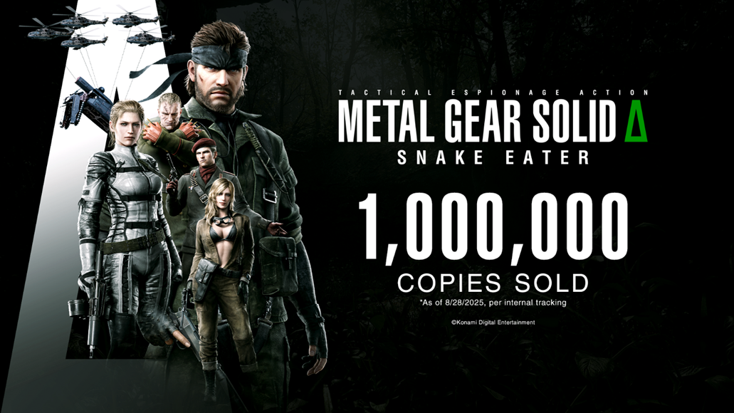 Metal Gear Solid Δ: Snake Eater supera 1 milhão de cópias vendidas