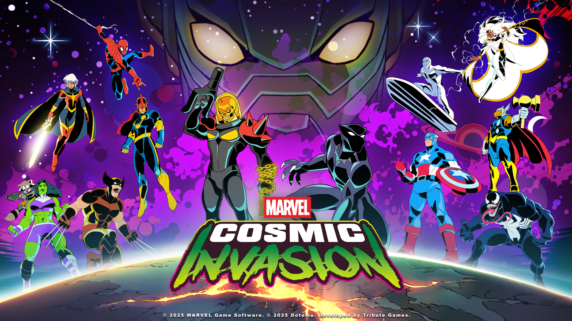 Marvel Cosmic Invasion revela Motoqueiro Fantasma e Pantera Negra em novo trailer