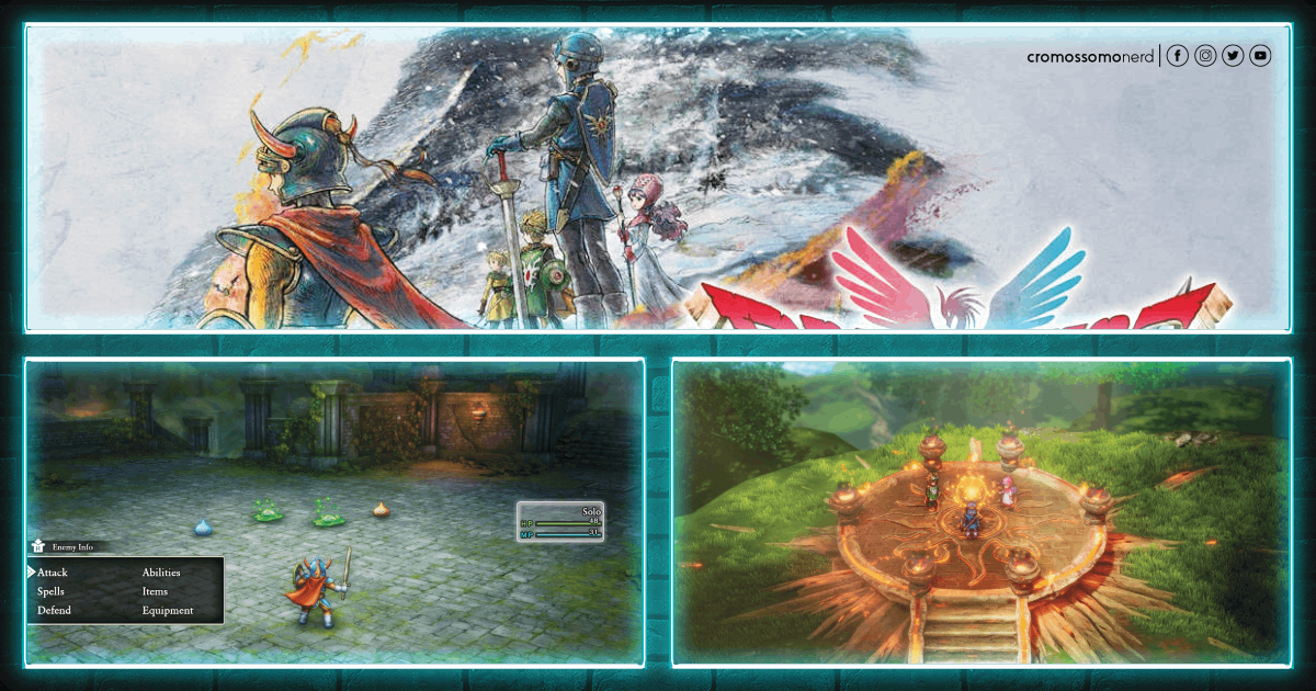 Dragon Quest I e II HD-2D Remake | A origem do JRPG