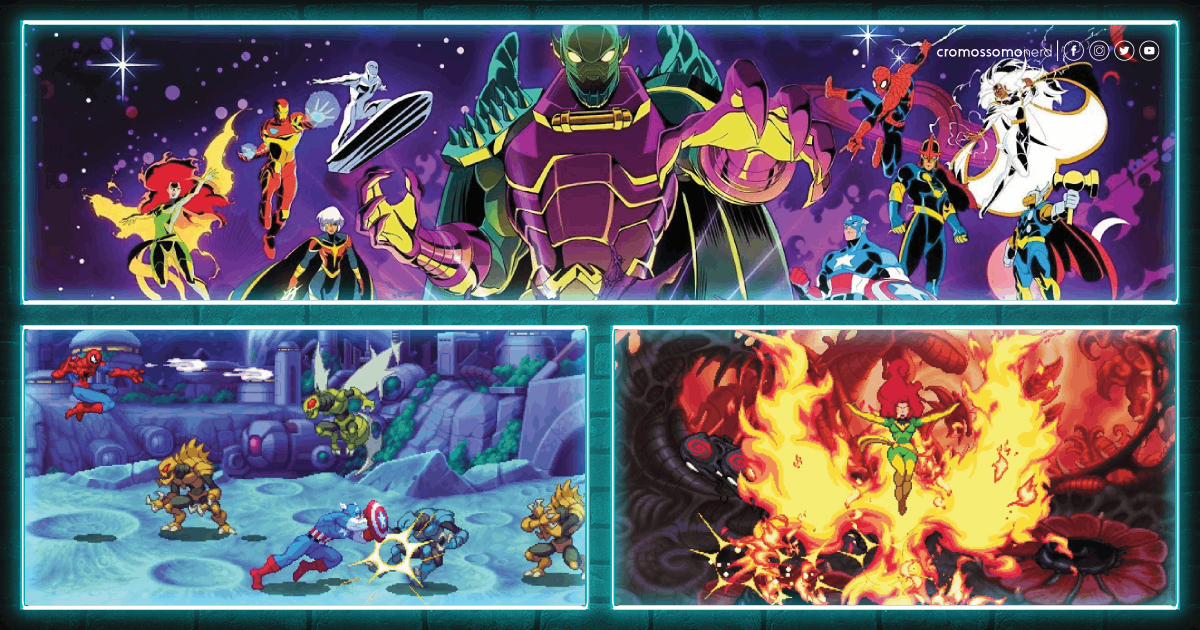 Marvel Cosmic Invasion | Bom demais ver a Marvel de volta nos beat'em ups