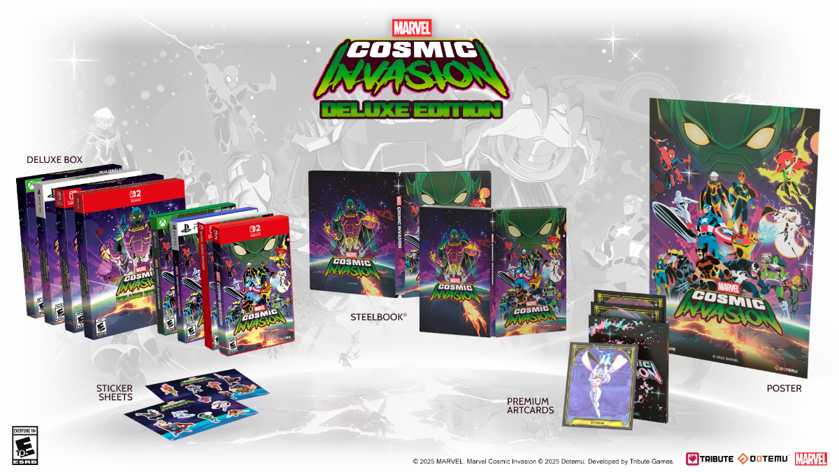 Marvel Cosmic Invasion revela edições físicas das edições Padrão e Deluxe