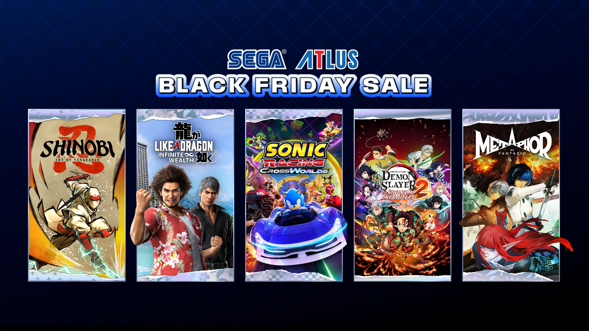 SEGA oferece até 50% de desconto nos seus jogos na Black Friday