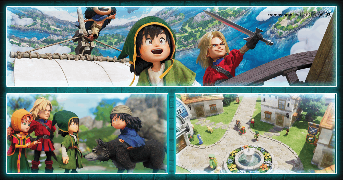 Dragon Quest VII Reimagined | Transformando o clássico em uma obra de arte viva