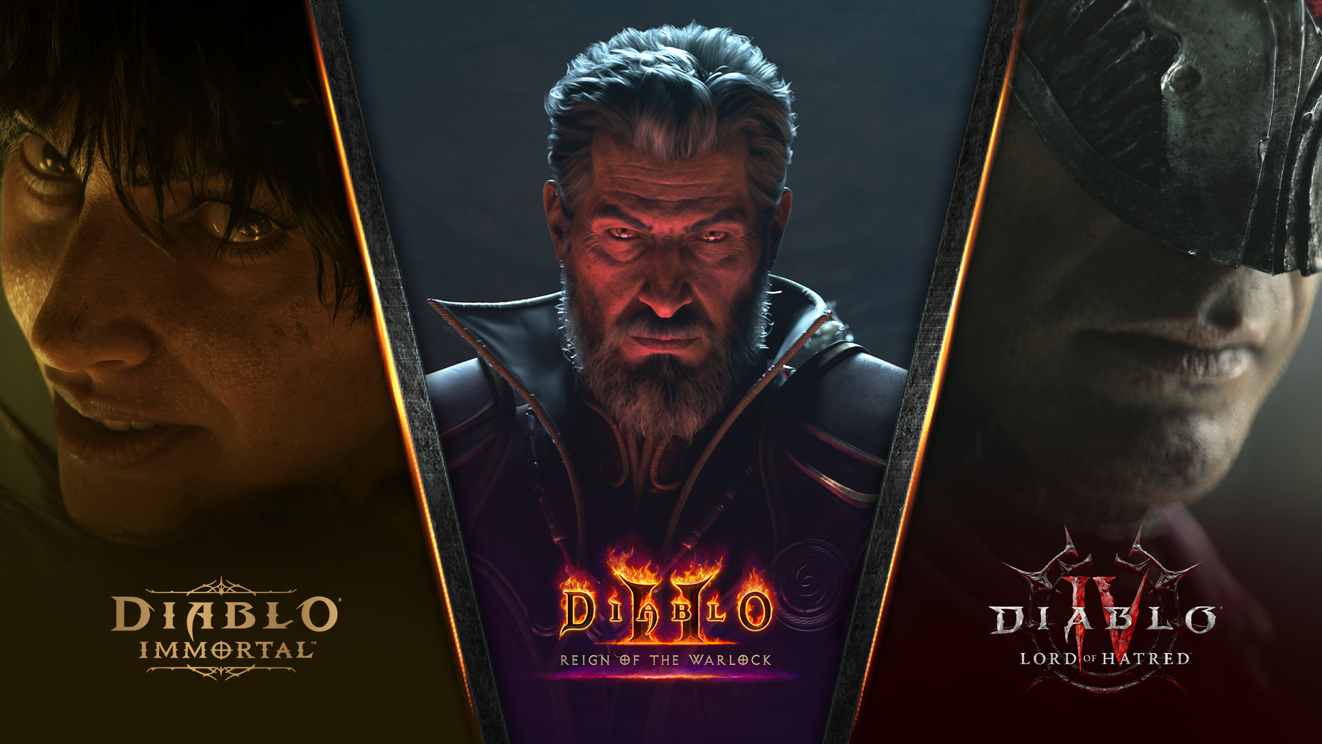 Diablo celebra 30 anos com nova classe Bruxo, expansão de Diablo IV e mais
