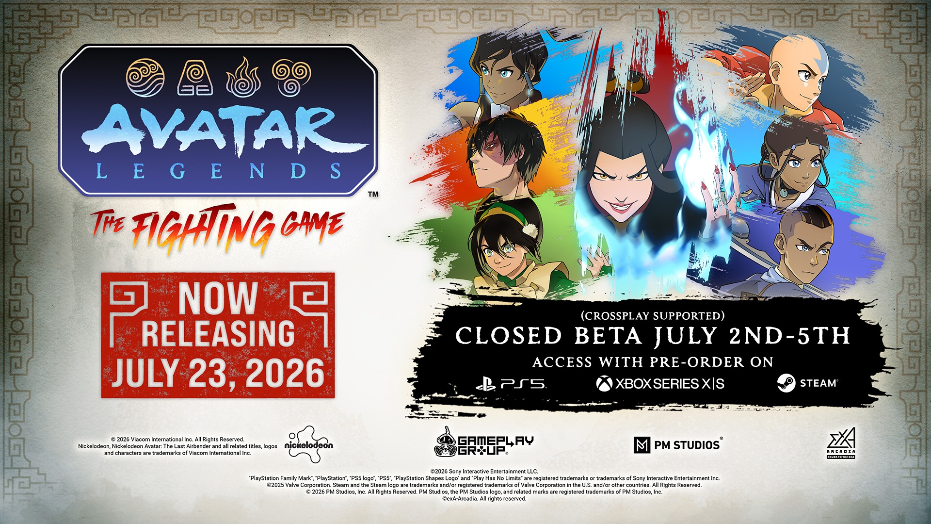 Avatar Legends: The Fighting Game sofre pequeno adiamento e anuncia Beta Fechado