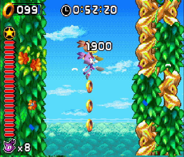 Sonic Rush Trick System
