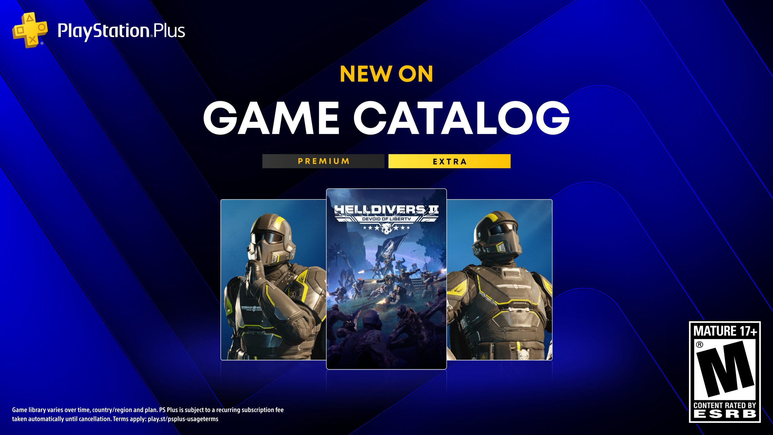 Helldivers 2 é anunciado na PlayStation Plus Extra