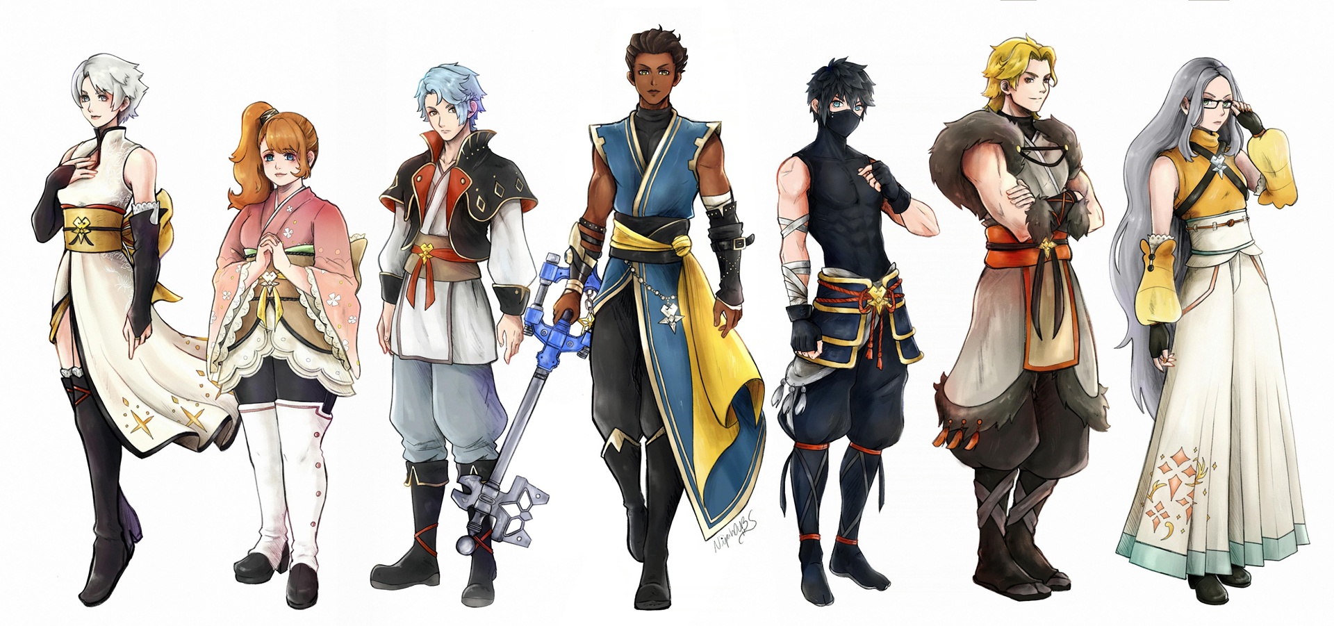Kingdom Hearts Dark Road Upperclassmen