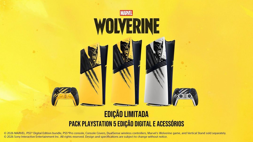 Marvel's Wolverine | PlayStation revela edição exclusiva do PS5 e Acessórios