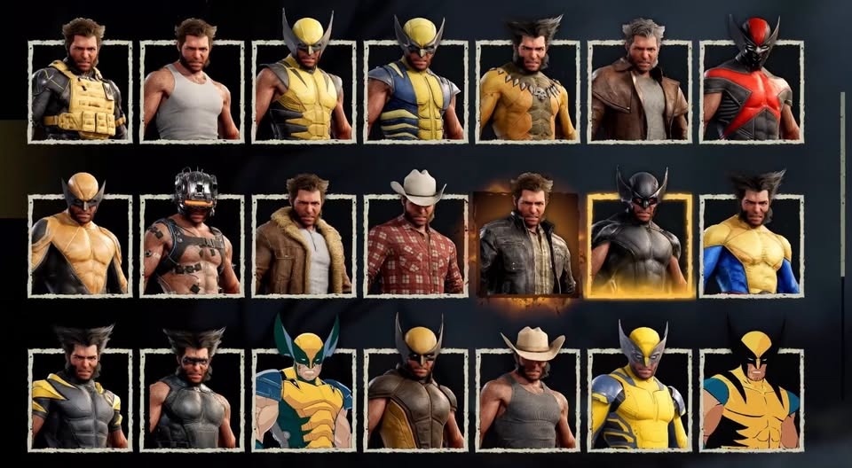 Trajes de Marvel's Wolverine