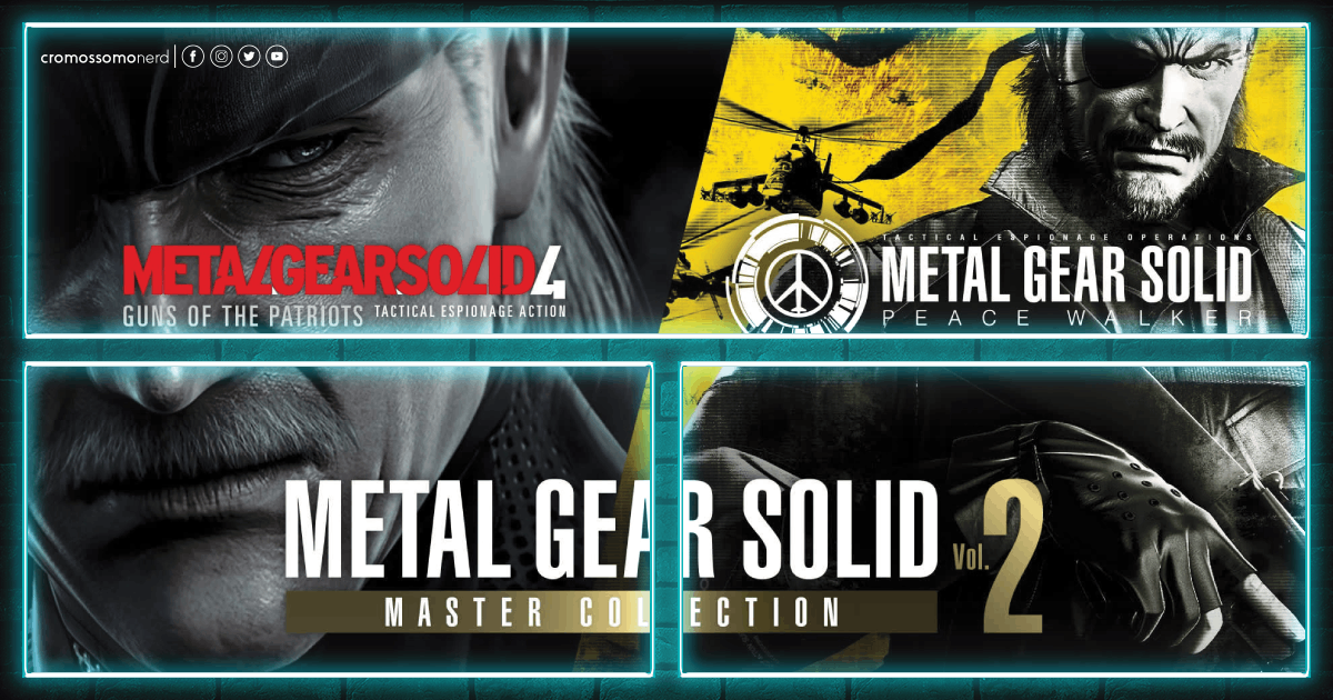 Metal Gear Solid: Master Collection Vol. 2 tira alguns dos melhores da franquia do porão do PS3