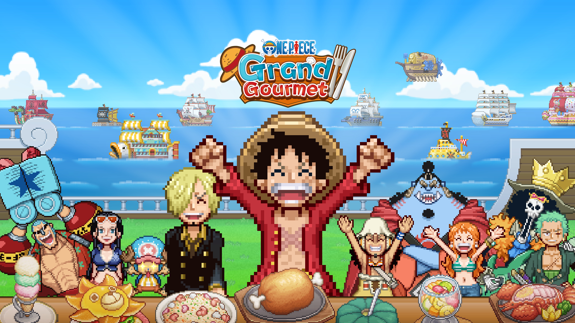 One Piece: Grand Gourmet ganha trailer e te coloca no papel da cozinha de Sanji