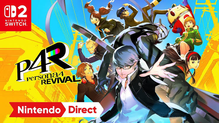 Persona 4 Revival tem data de lançamento confirmada para Nintendo Switch 2