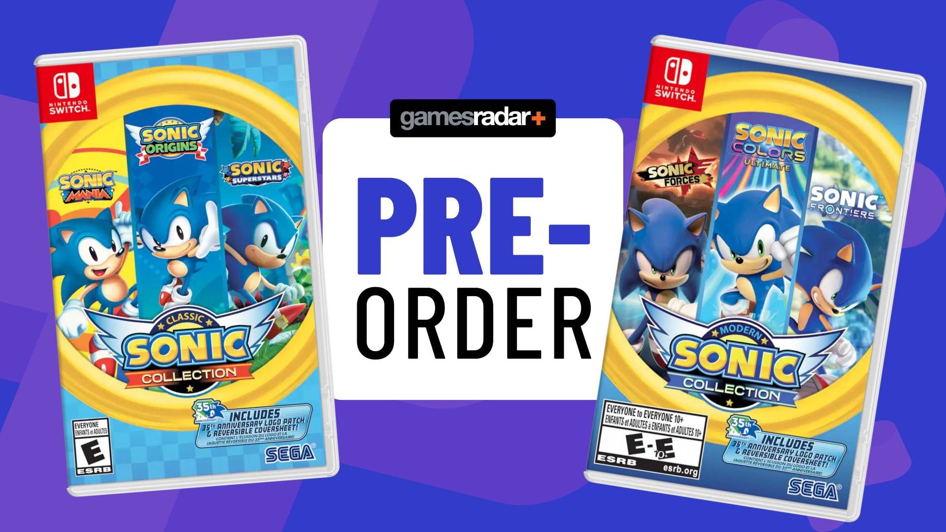 Classic Sonic Collection e Modern Sonic Collection entram em pré-venda no Brasil